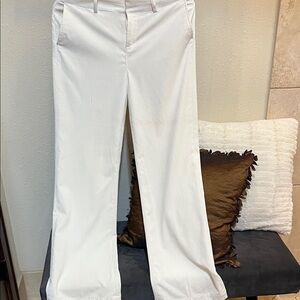 Coldwater Creek Women's White Wide Leg Jeans